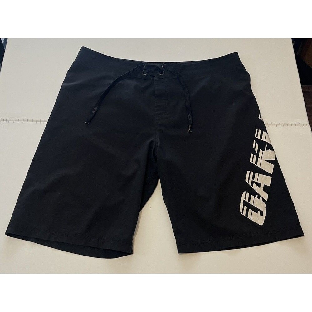 Oakley Board Shorts Y2K BLACK/BIG LOGO/SIZE 38